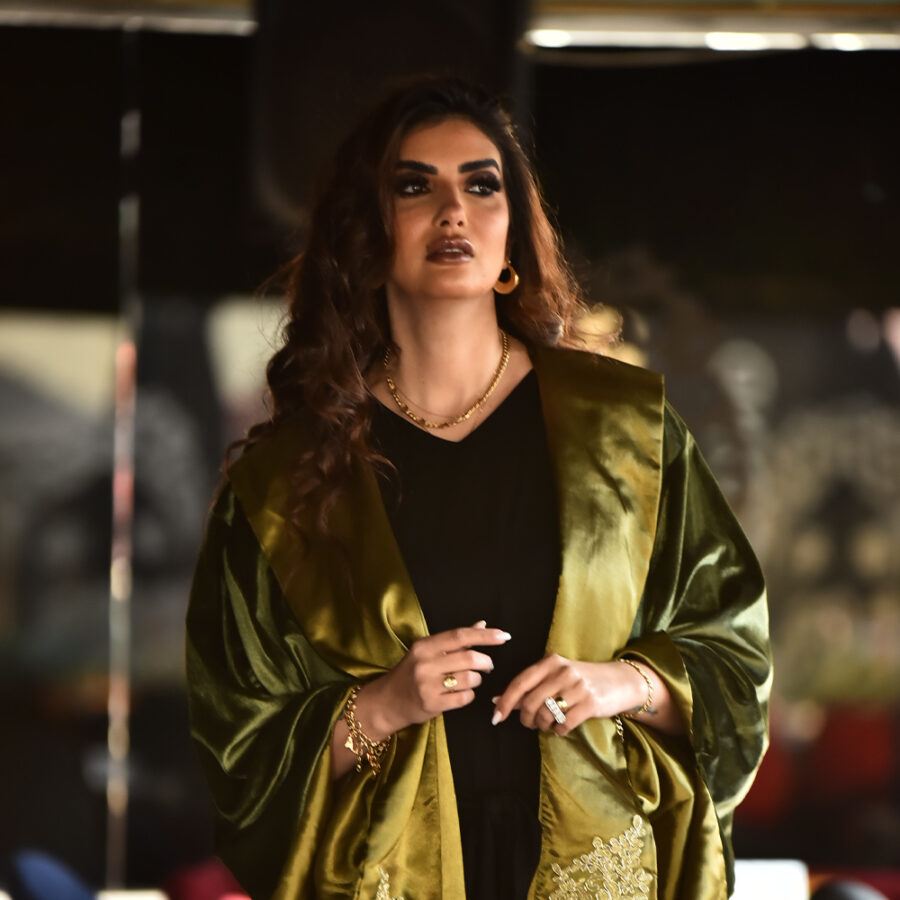 OLIVE GREEN Kaftan – A Timeless Statement of Luxury & Elegance - Image 6