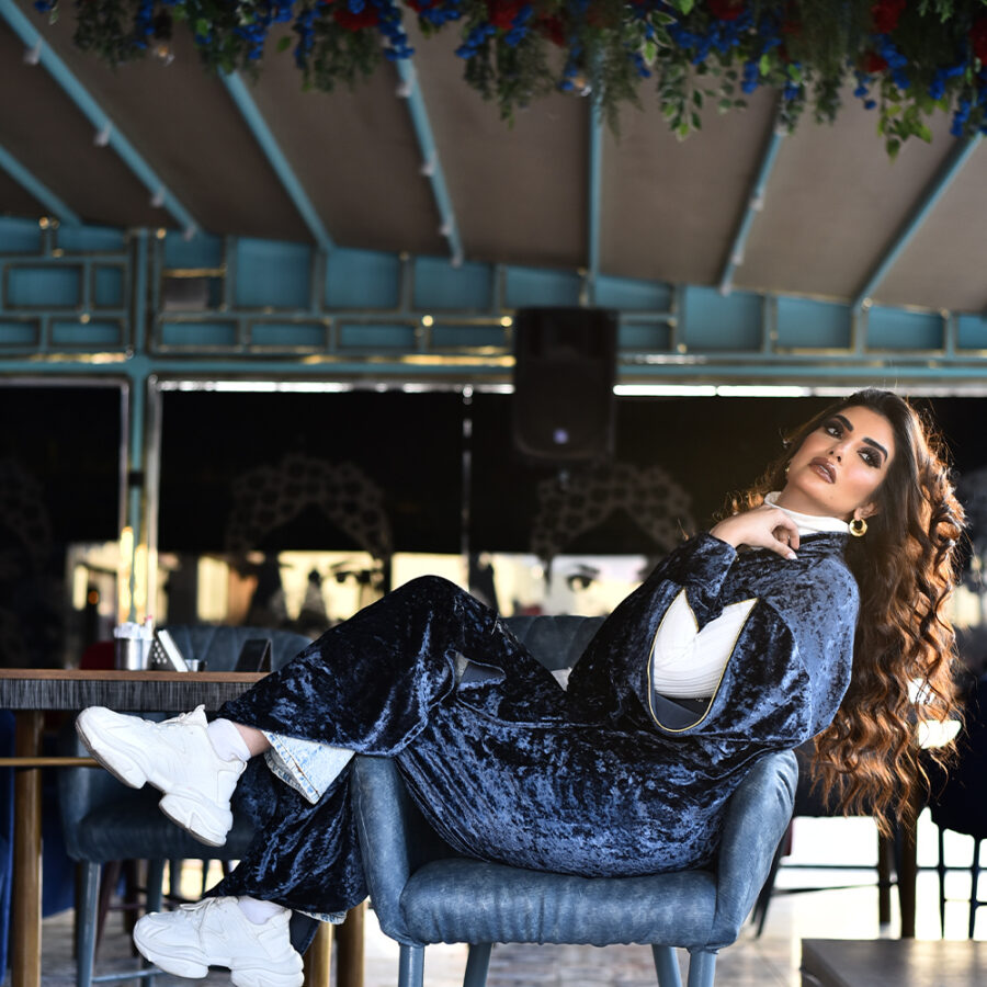 PETROL Kaftan – A Bold Statement of Elegance & Sophistication - Image 3